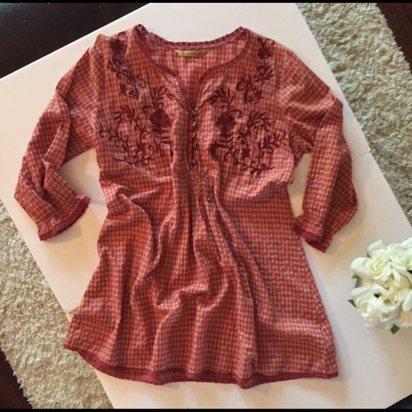 April Cornell Tops - April Cornell oversized Tunic Top